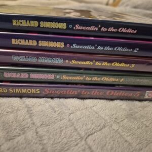 Richard Simmons Sweatin to the Oldies, Volume 1-5 DVD set